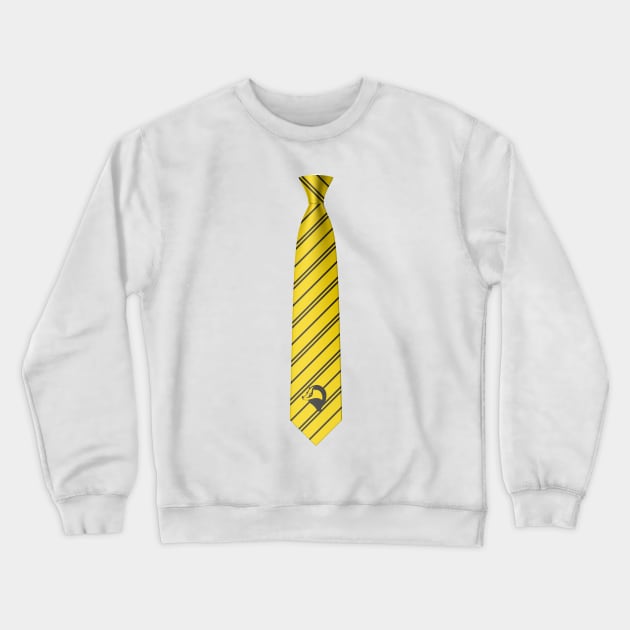 Badger House Tie Crewneck Sweatshirt by KneppDesigns